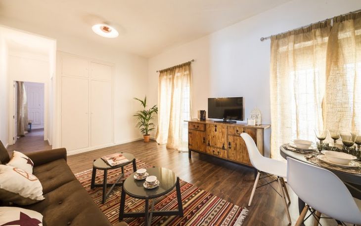 ner. 4: 2 Bedrroms Apt (Living room 1) nº 4: 2 Dormitorios (Salón de Estar 1)