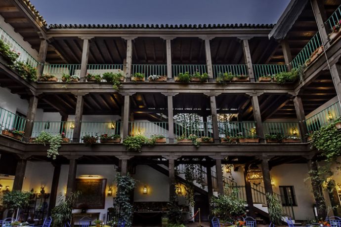 Balcones del patio exterior 